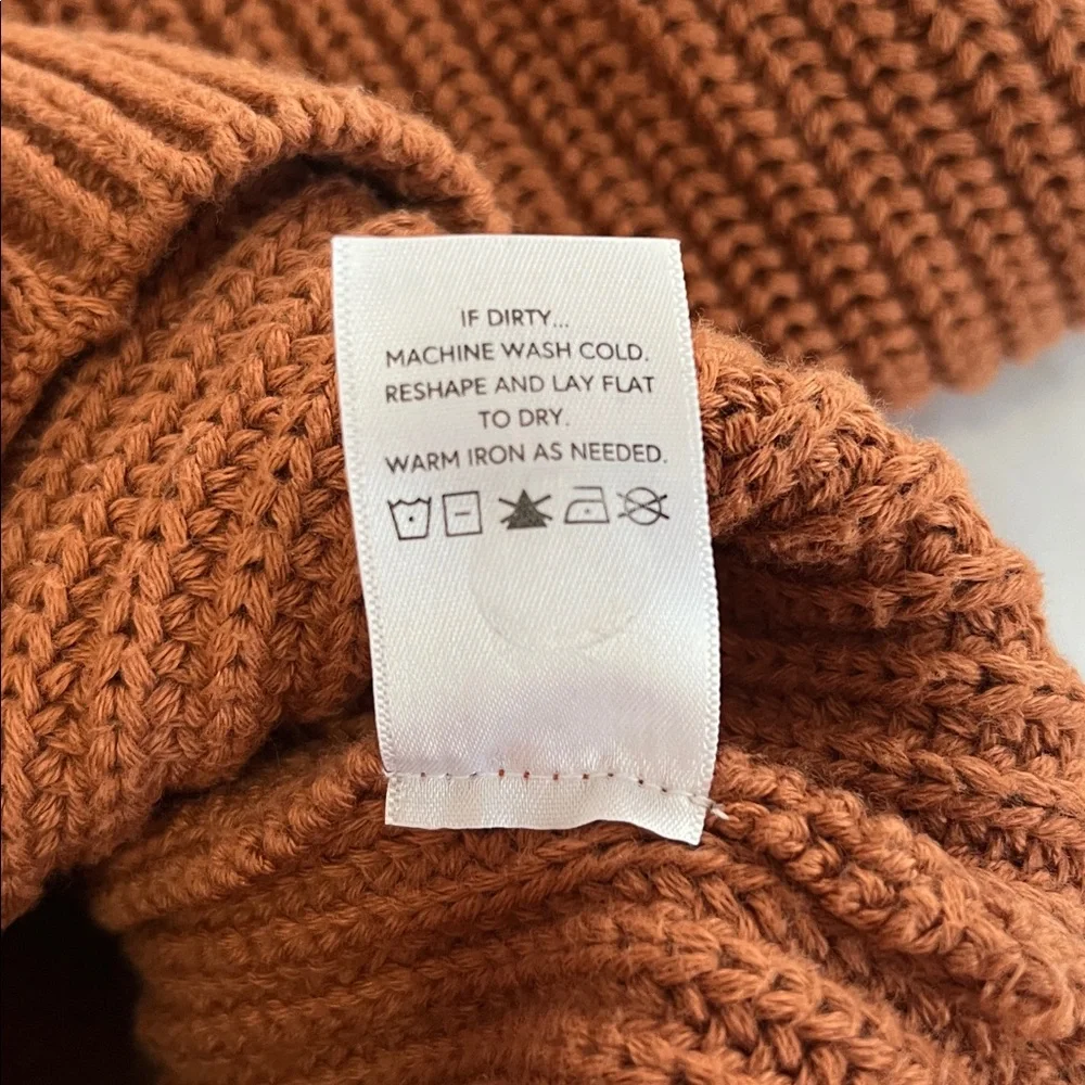 Tradlands Shelter Cardigan - Burnt Sienna - Picture 4 of 4